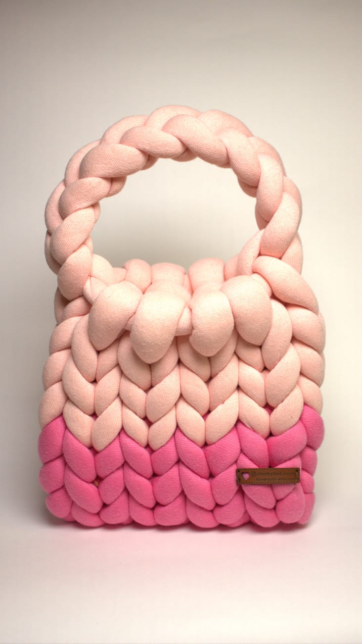 Chunky Knit Lovers Bag