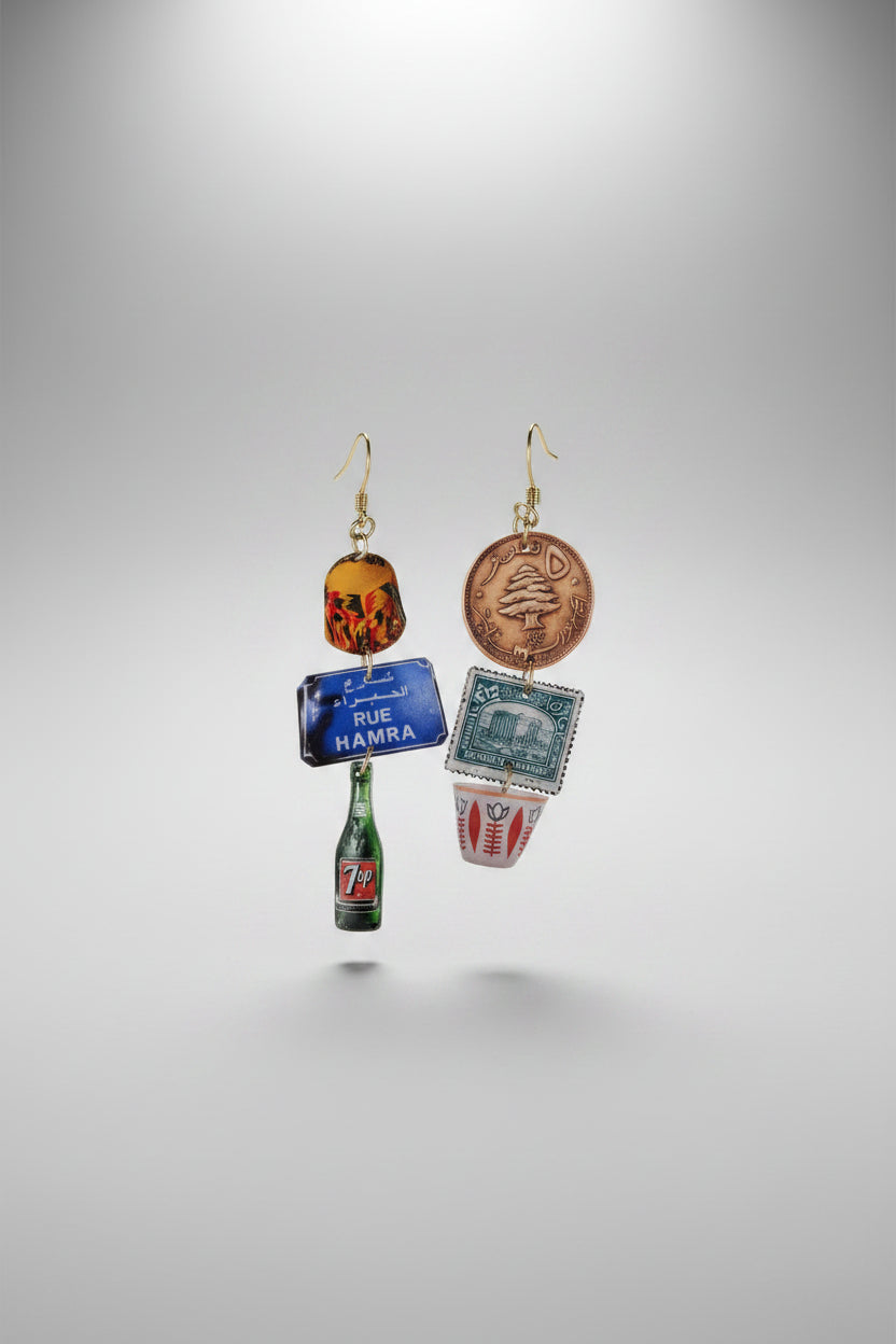 Lebanese Designed Earrings by Coeur Nomade
