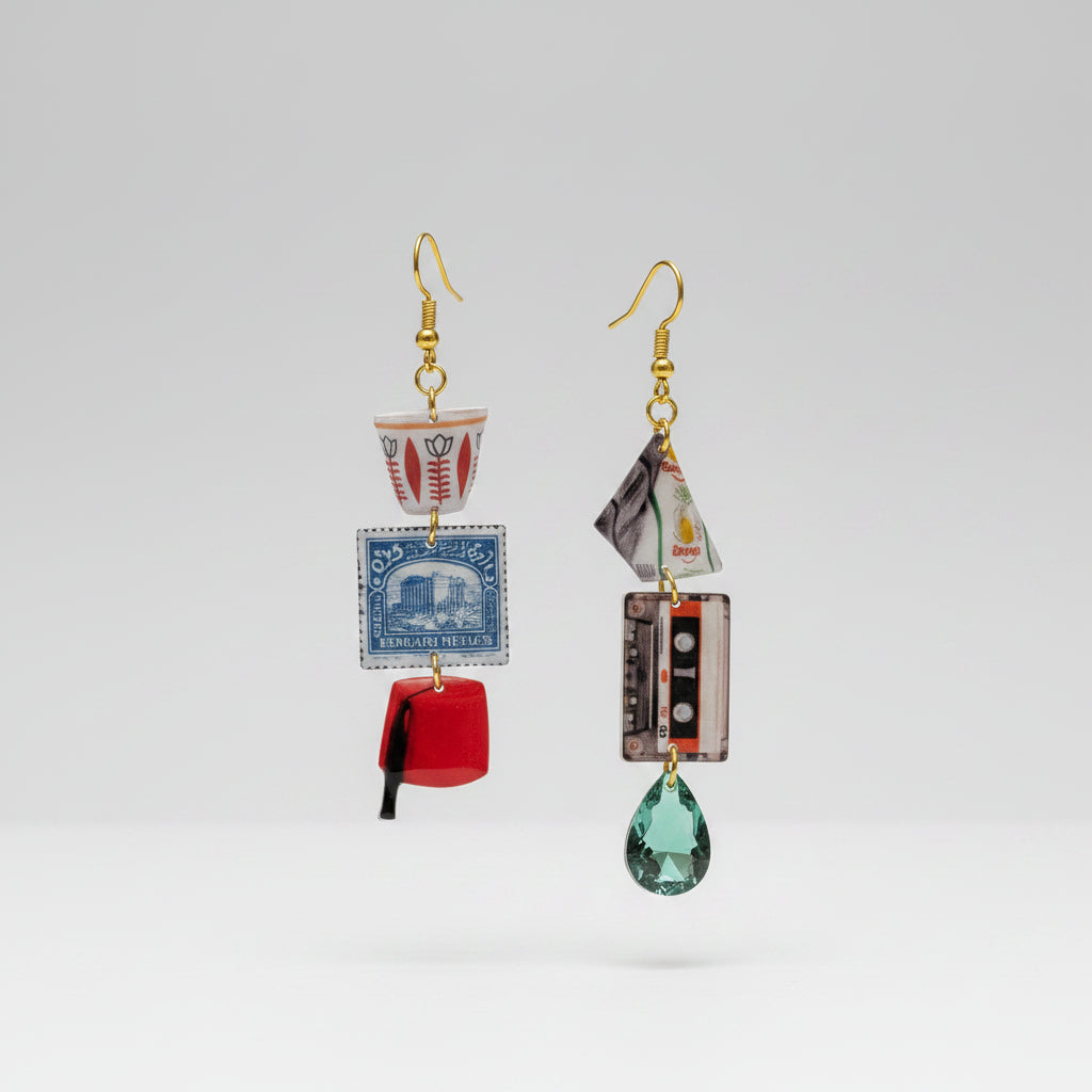 Lebanese Designed Earrings by Coeur Nomade