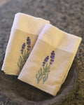 Mini Lavender Towels (Set of 6) by Ebre w Kheit