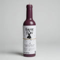 Wine Bottle Candle by Crème Brulee