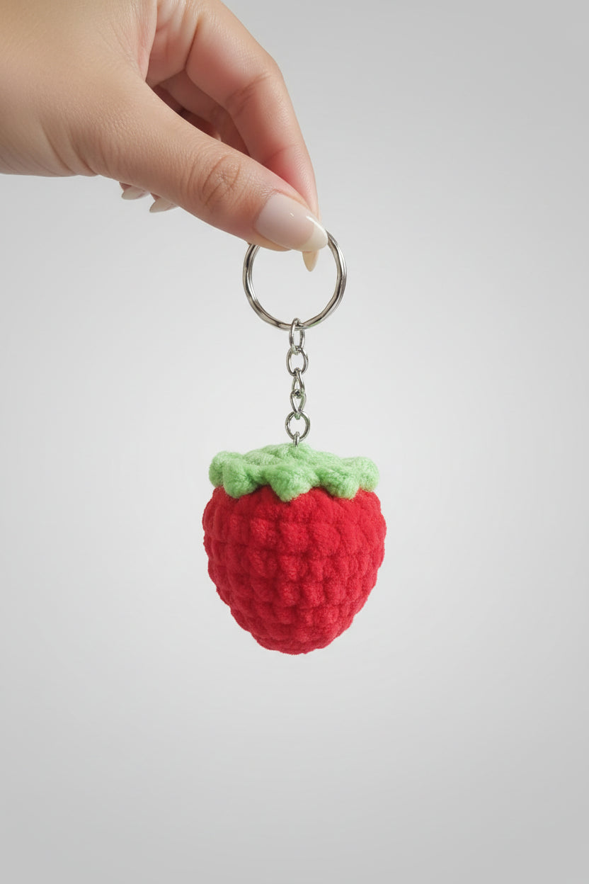 Strawberry Keychain