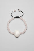 Handmade Rose Quartz & Moonstone Bracelet