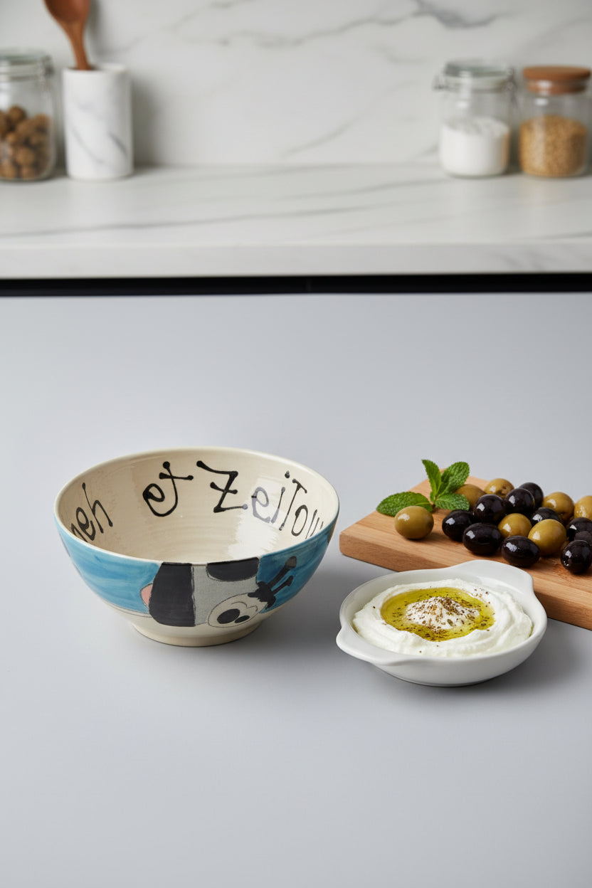 Labneh & Zeitoun Bowl