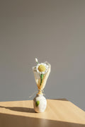 Hand-Painted Floral Ceramic Mini Vase