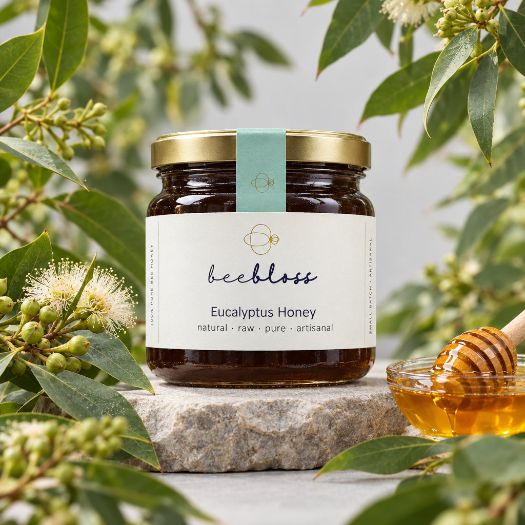 Beebloss Organic Lebanese Eucalyptus Honey – Handmade in Lebanon