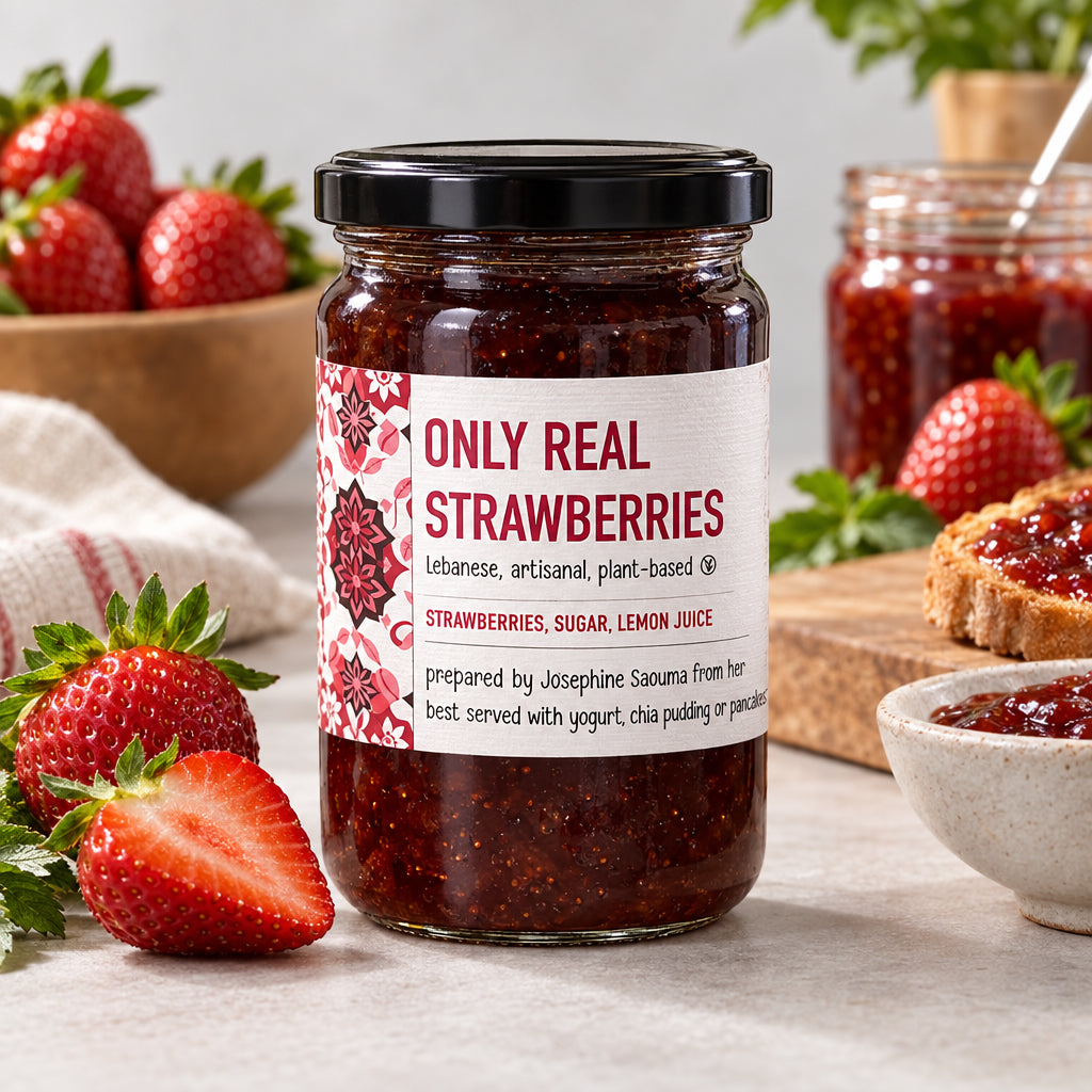 Only Real Strawberries Jam