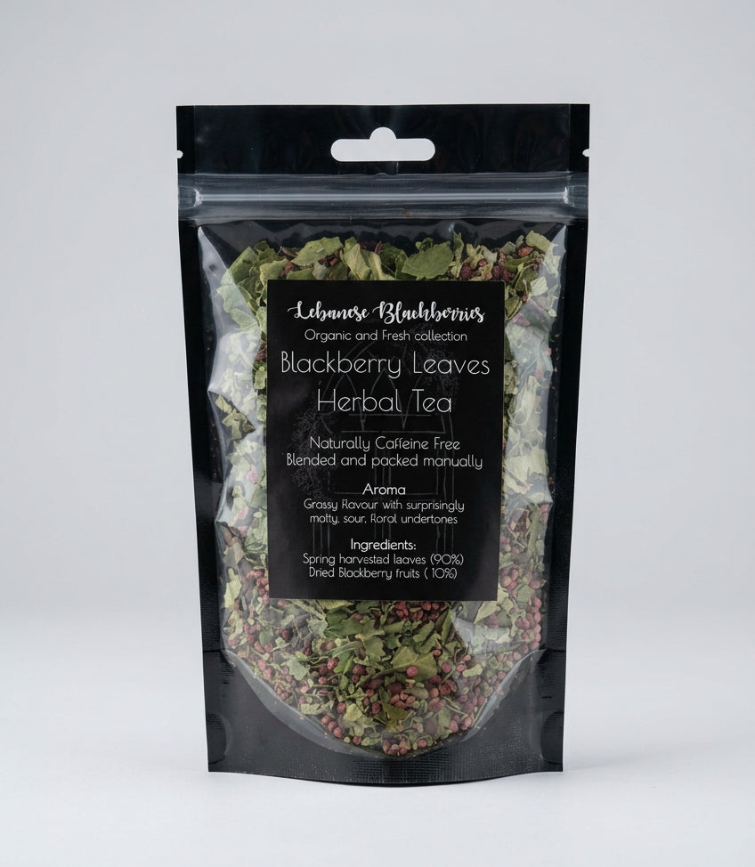 blackberry leaves herbal tea - lebanese blackberries