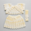 Handmade Crochet Baby Girl Outfit Set (3-4 years old) - The wool edit