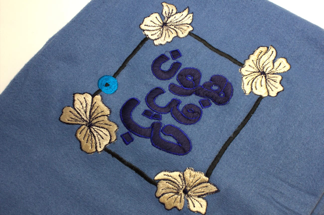 Scrunmania cashmere scarf