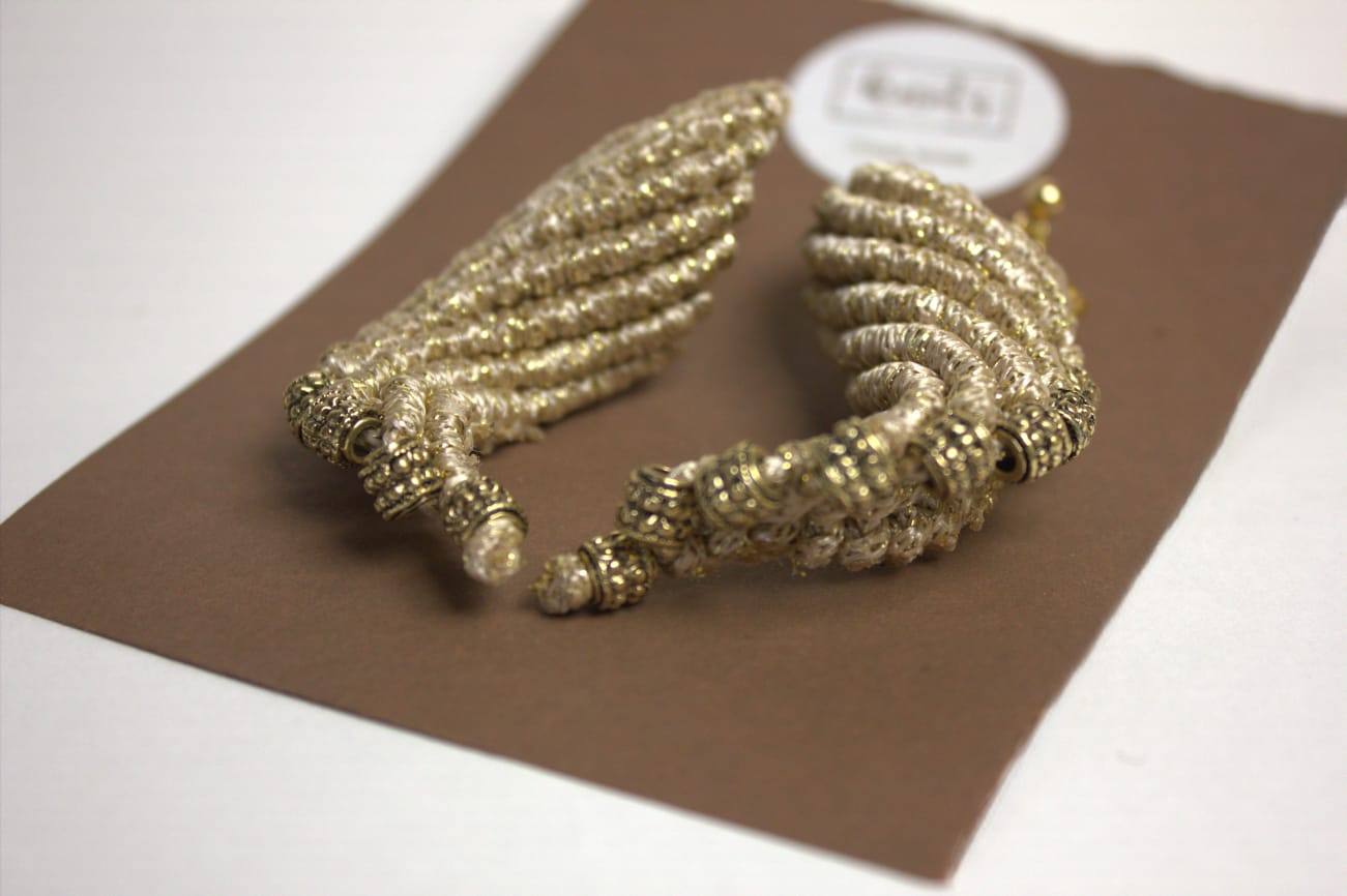 Knots By Nada Wings Earrings