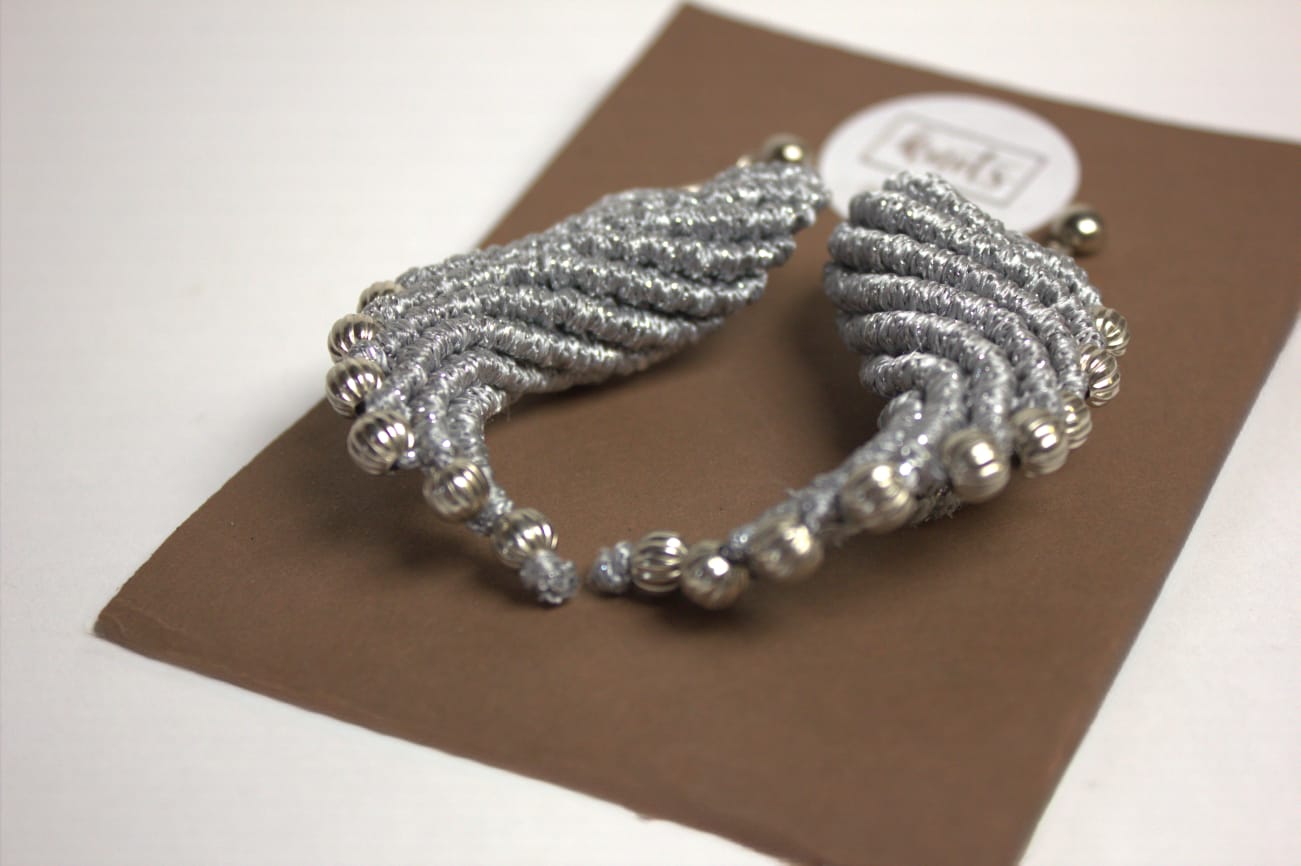 Knots By Nada Wings Earrings