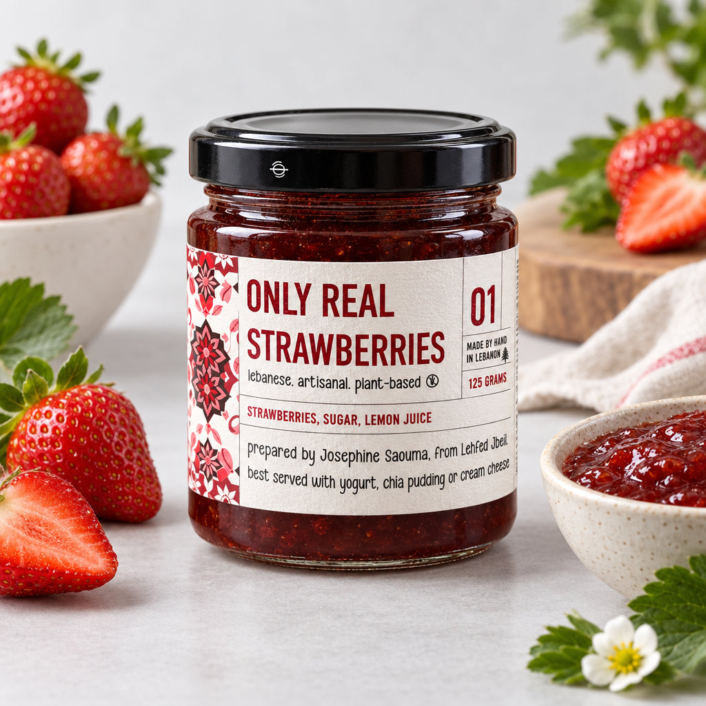 Only Real Strawberries Jam