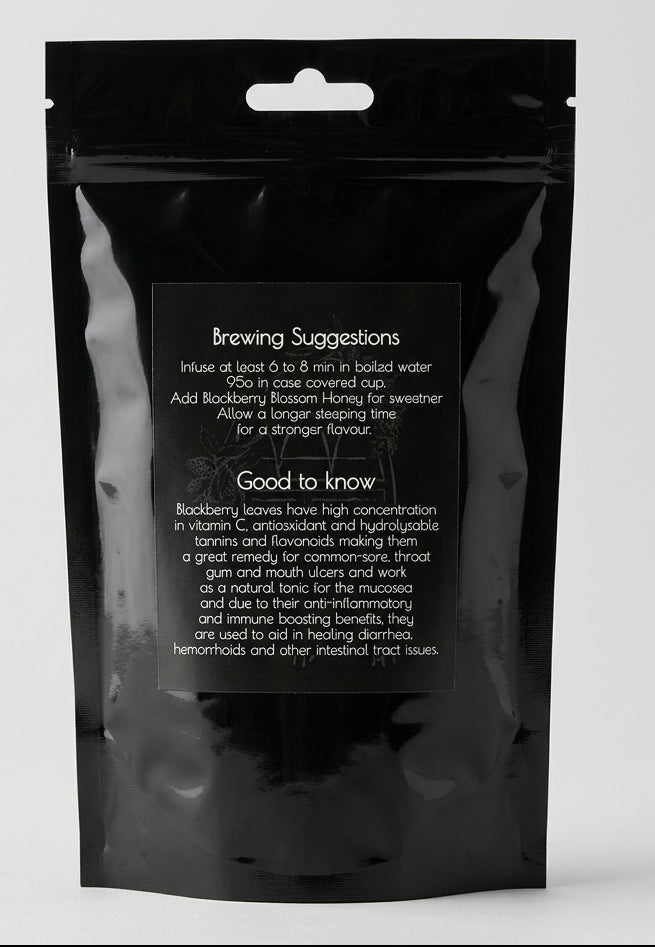 blackberry leaves herbal tea - lebanese blackberries