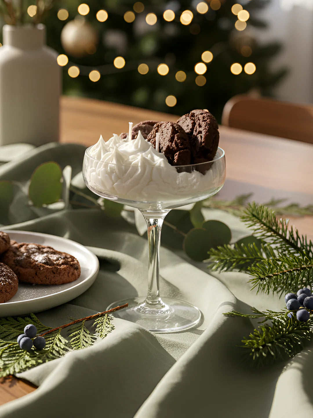 Crème brûlée- cookies and cream martini